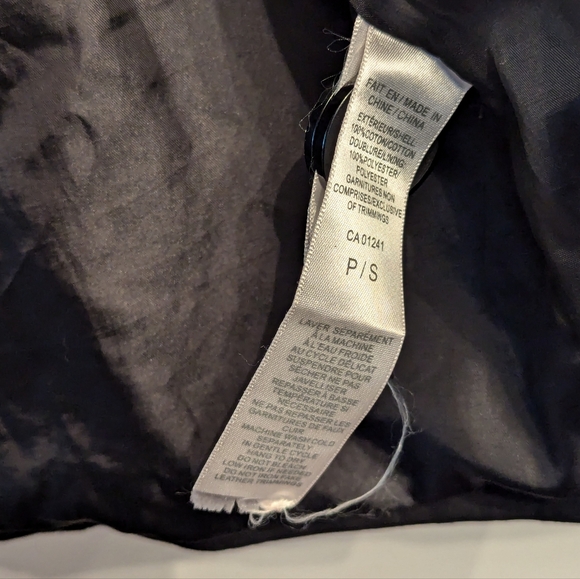 #24 - twik fall jacket button up black small - Picture 6 of 9